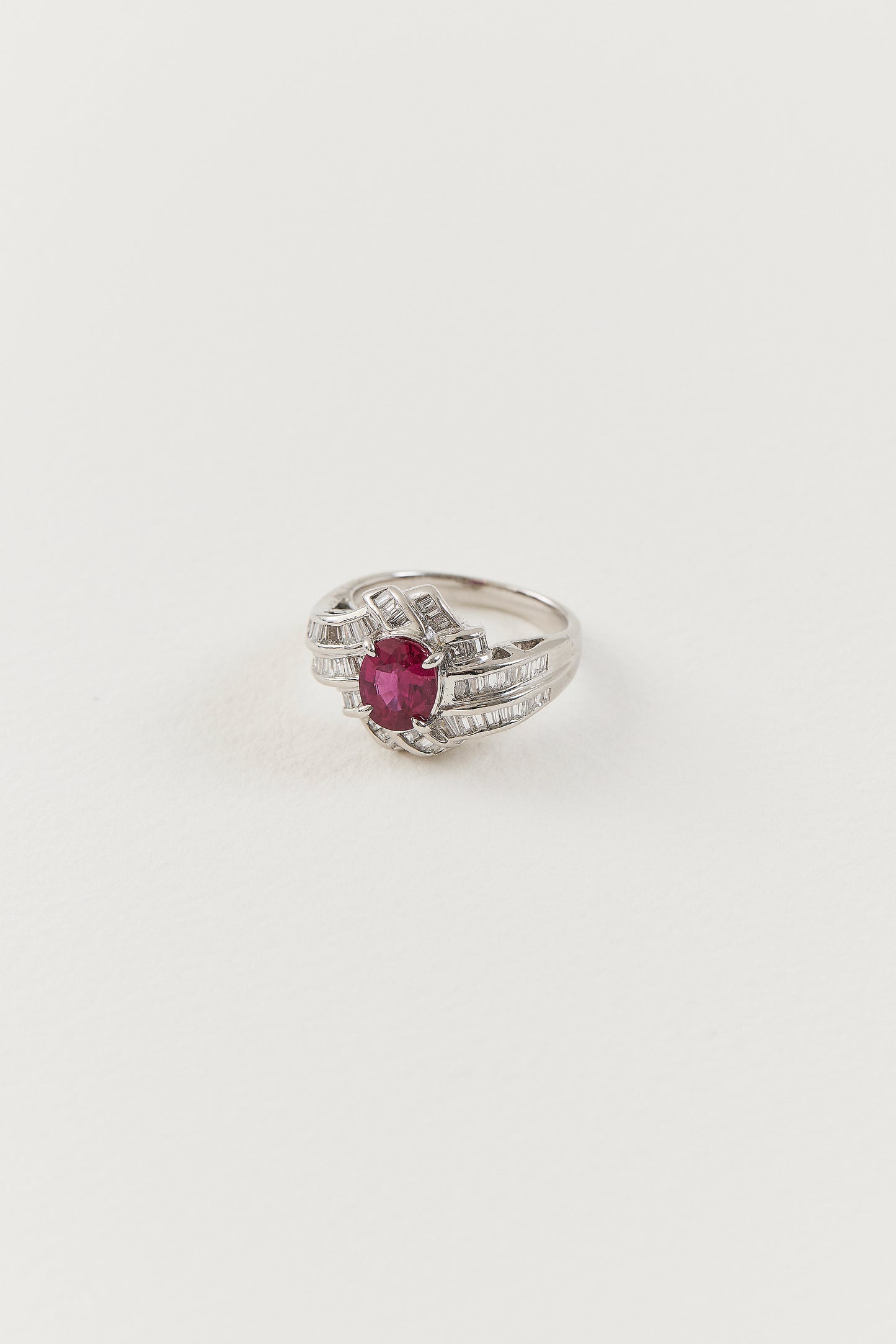 Ruby Vintage Inspired Ring