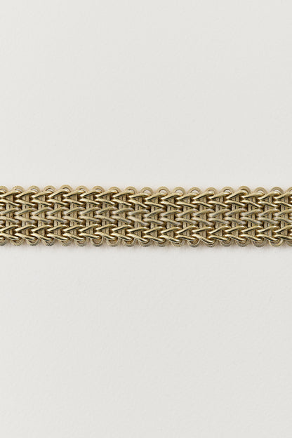 Vintage Golden Weave Bracelet