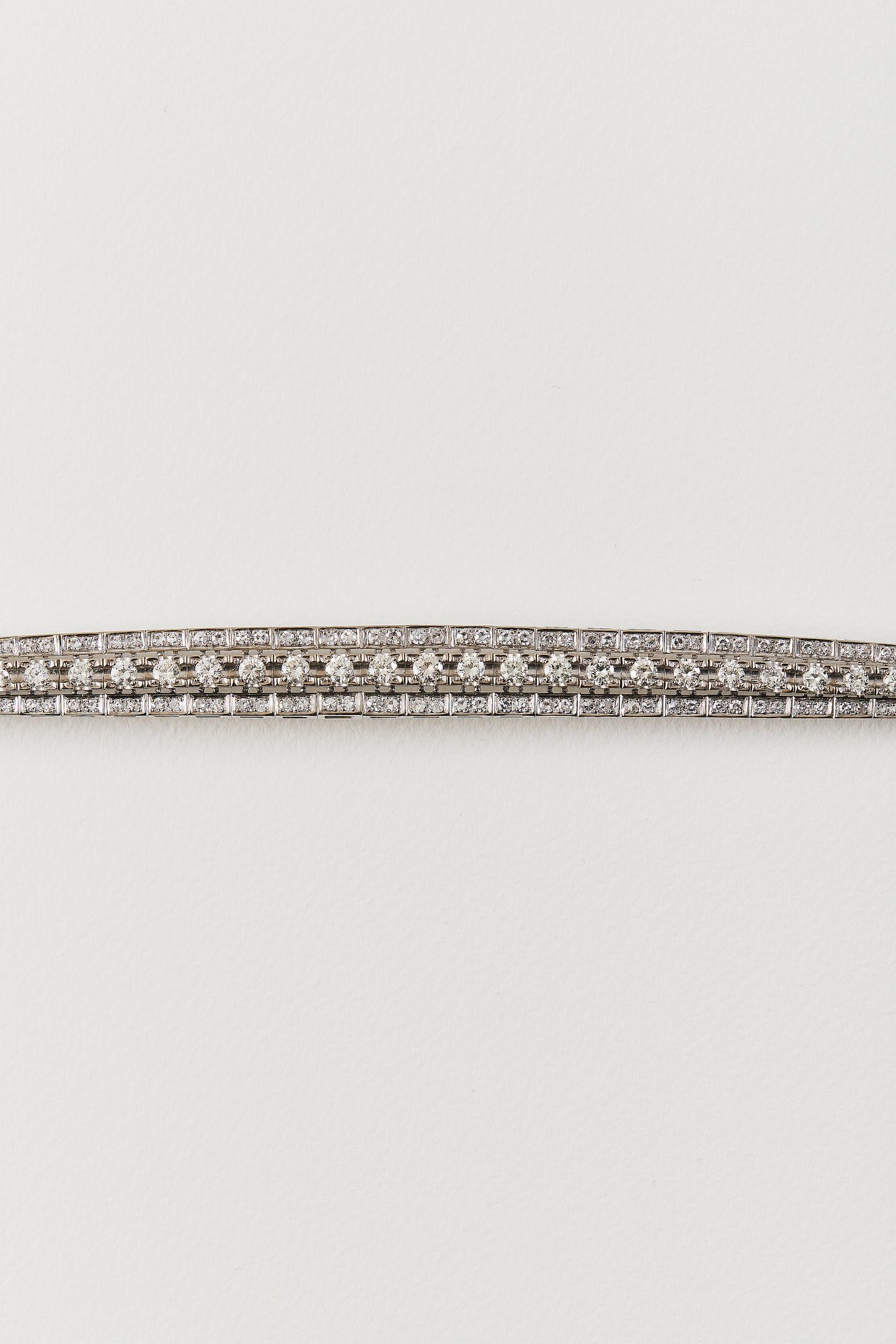 Vintage Cascade Diamond Bracelet