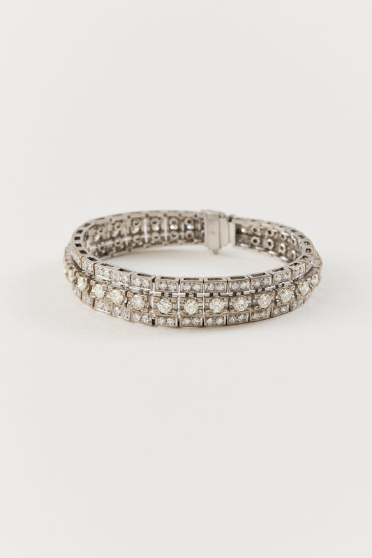 Vintage Cascade Diamond Bracelet