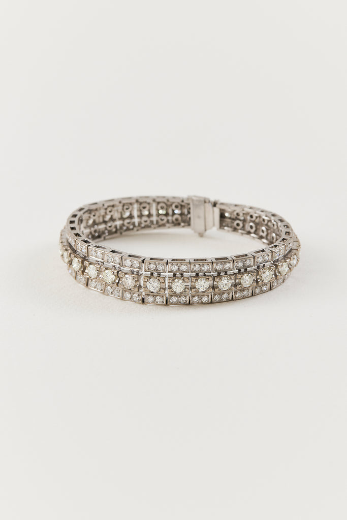Vintage Cascade Diamond Bracelet