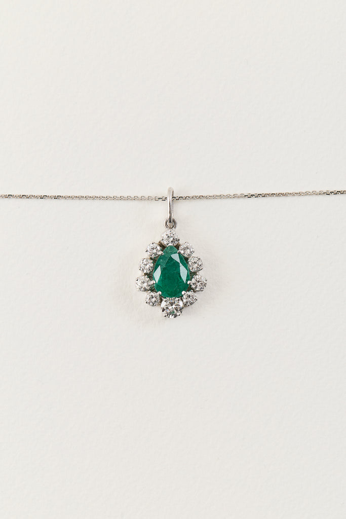 Colombian Emerald Pendant