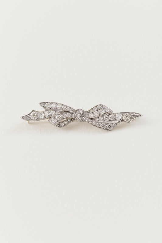 Art Deco Bow Brooch