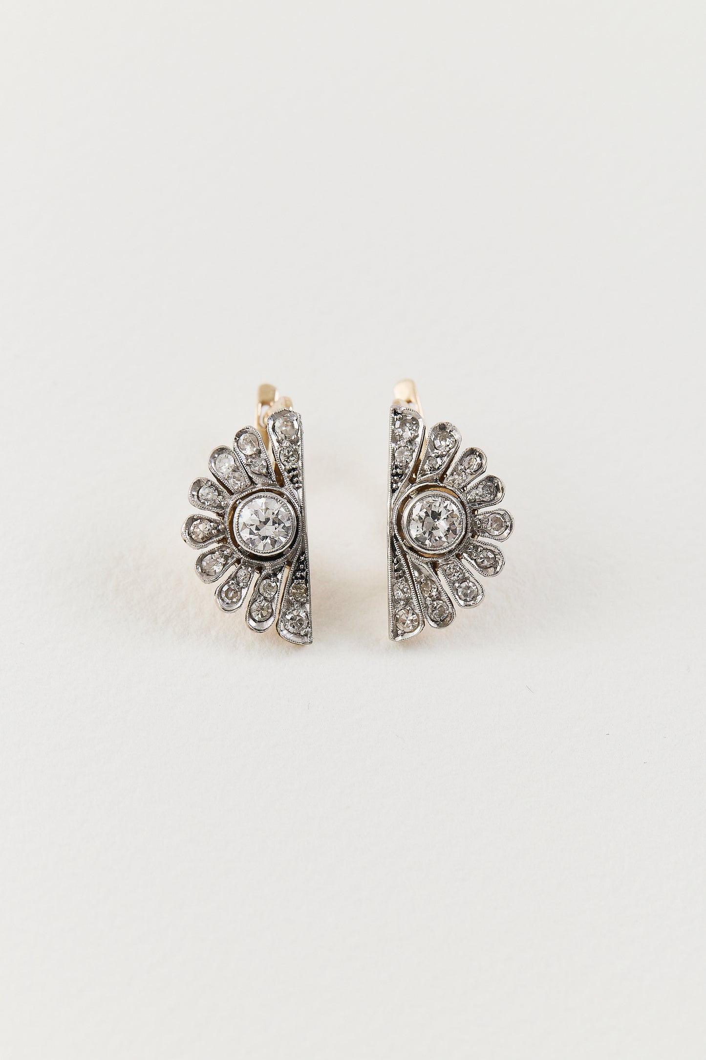 Art Deco Diamond Earrings