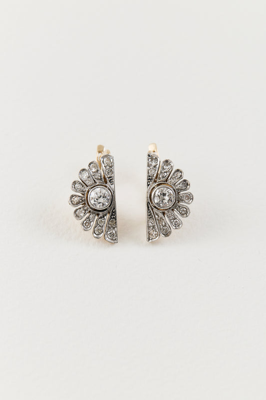 Art Deco Diamond Earrings
