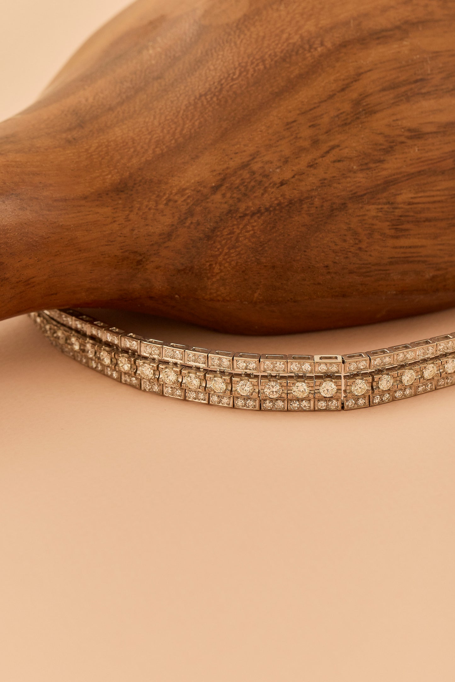 Vintage Cascade Diamond Bracelet
