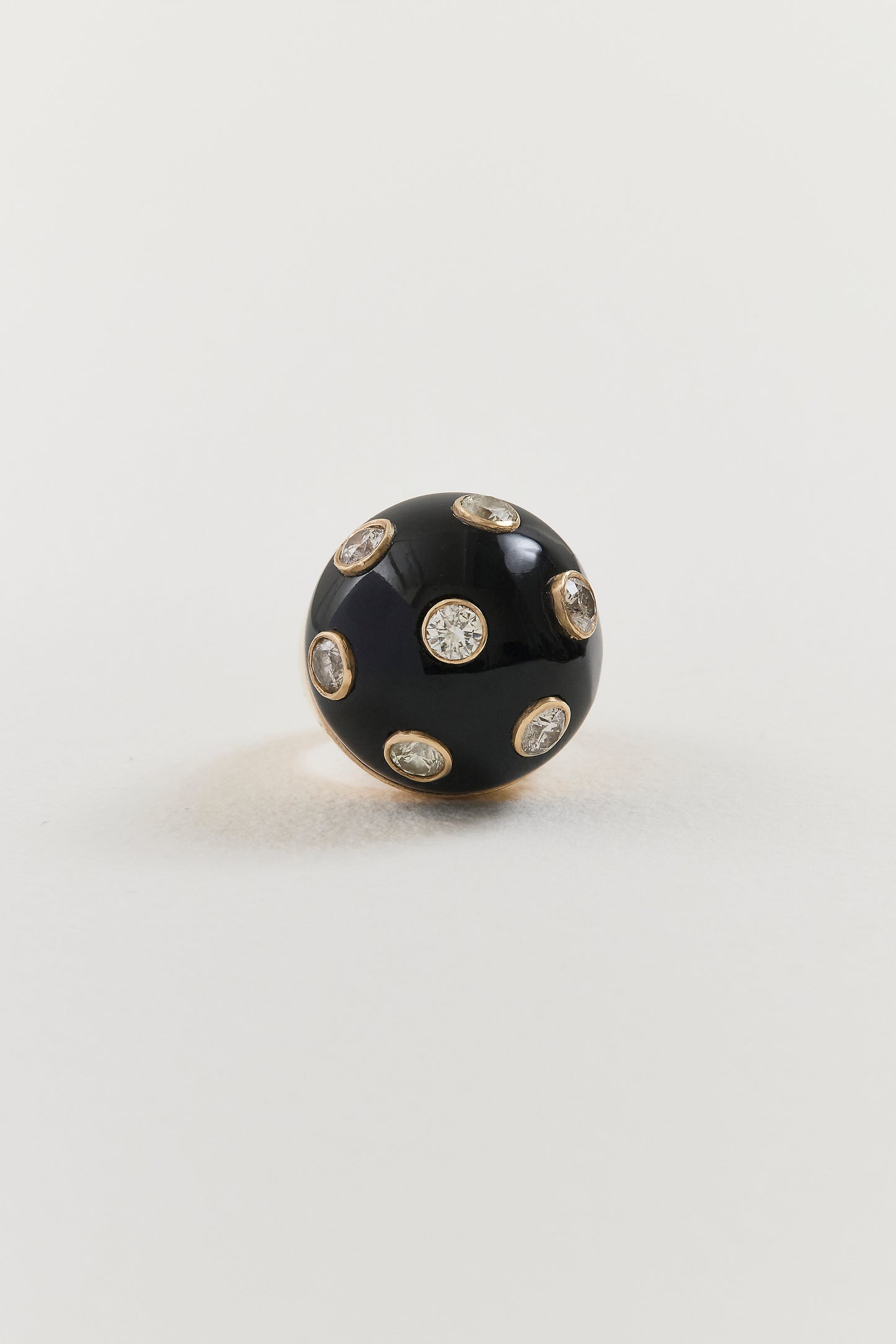 Vintage Onyx Dome Ring