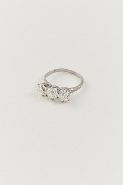Art Deco Diamond Trilogy Ring