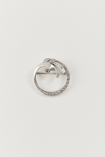 Art Deco Diamond Brooch