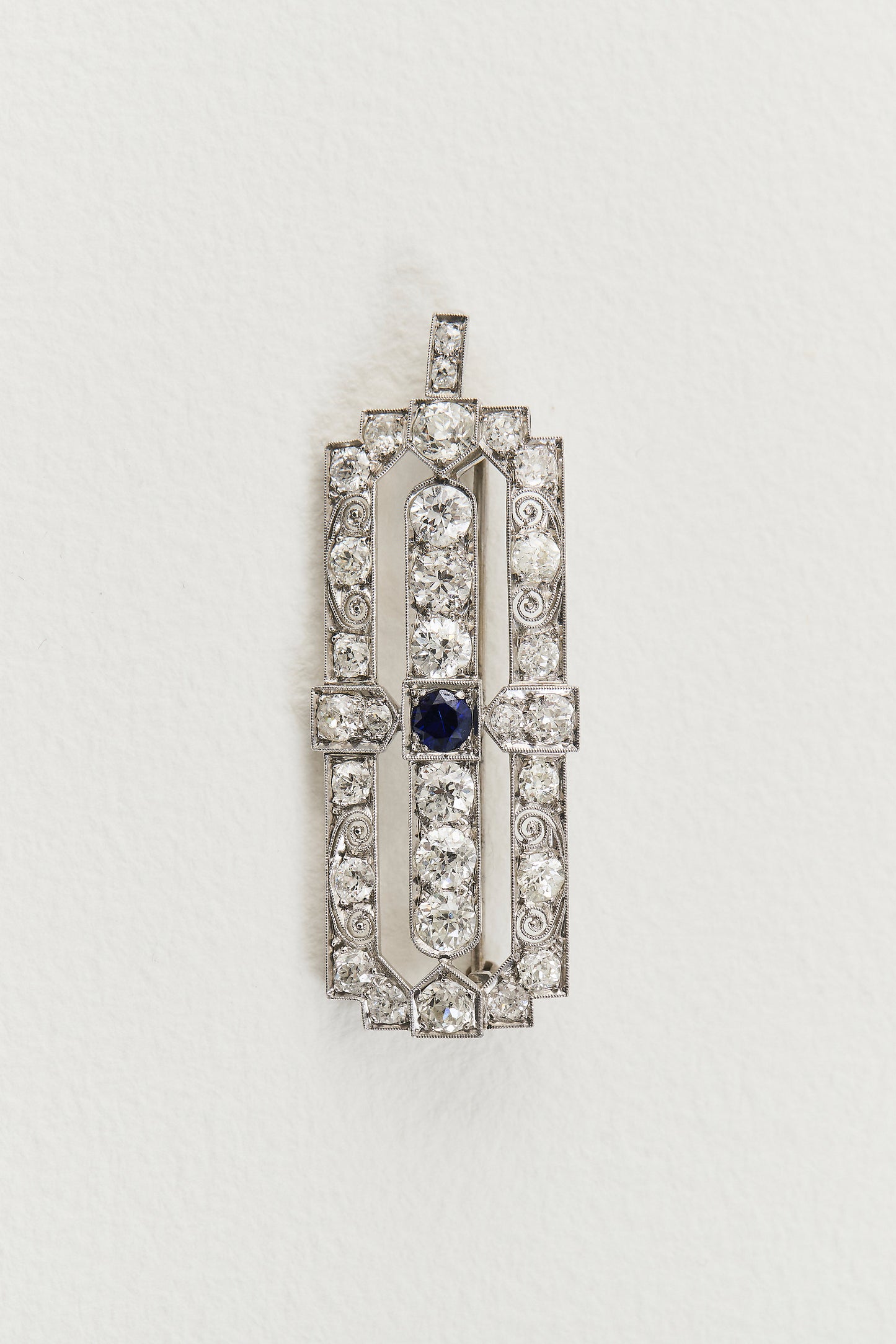 Art Deco Pendant Brooch
