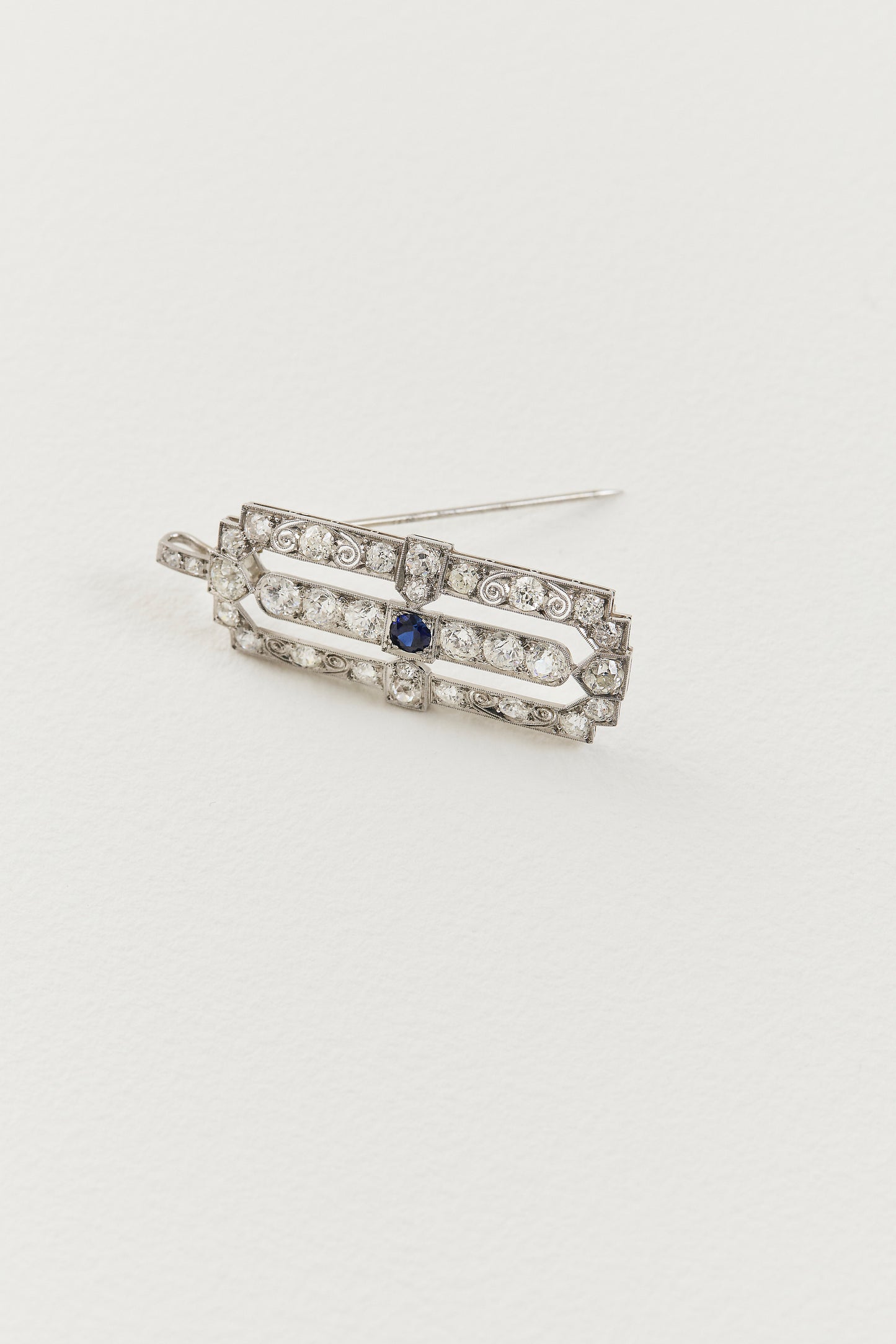 Art Deco Pendant Brooch