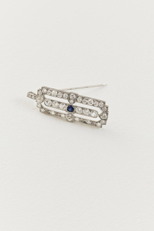 Art Deco Pendant Brooch