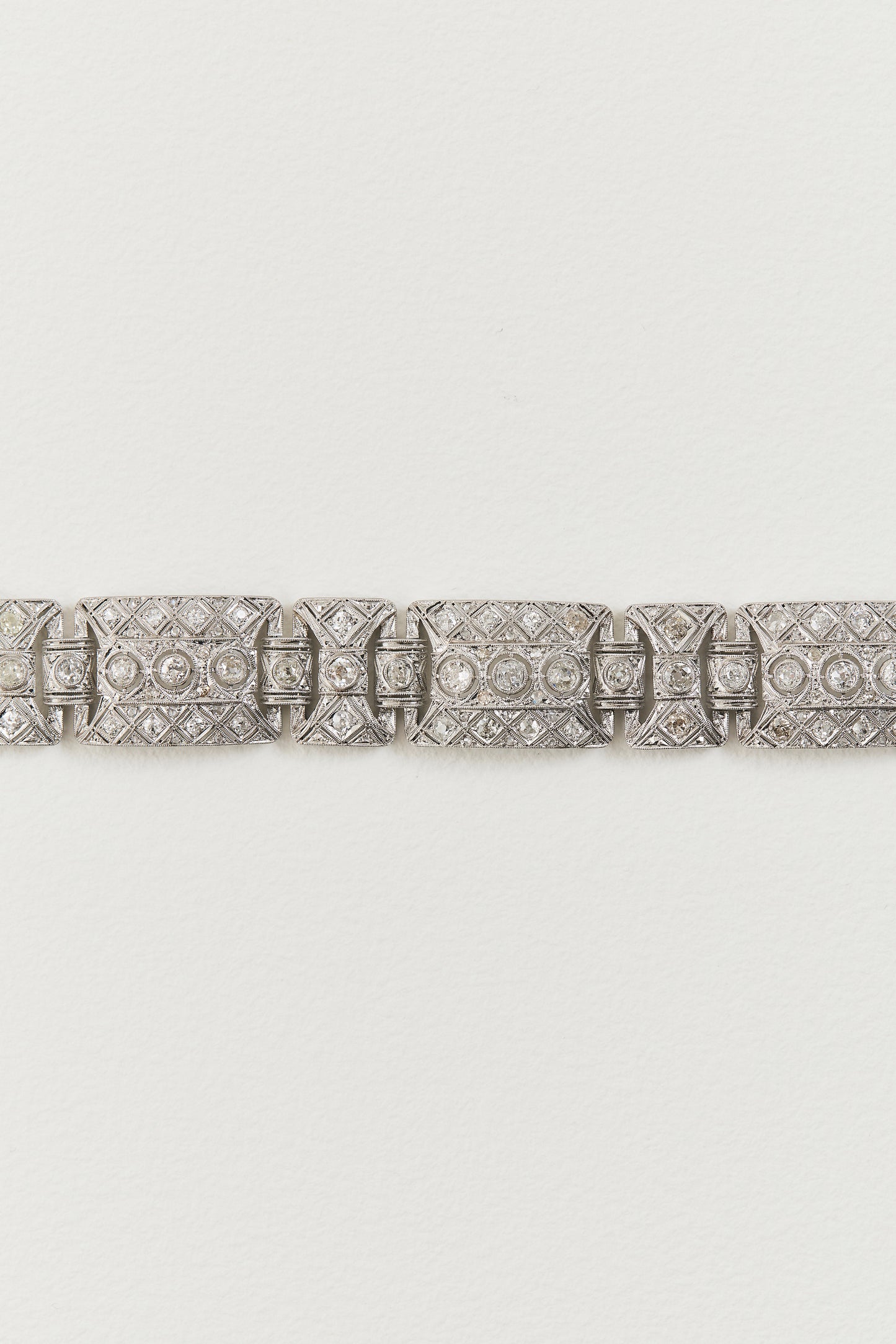 Art Deco Panel Bracelet