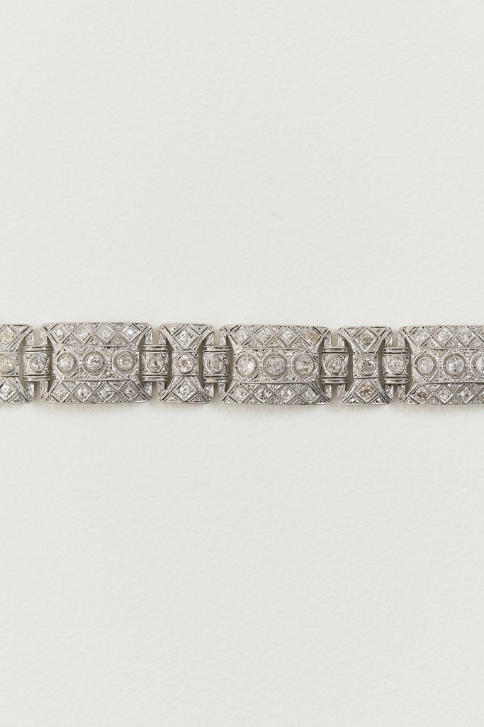 Art Deco Panel Bracelet