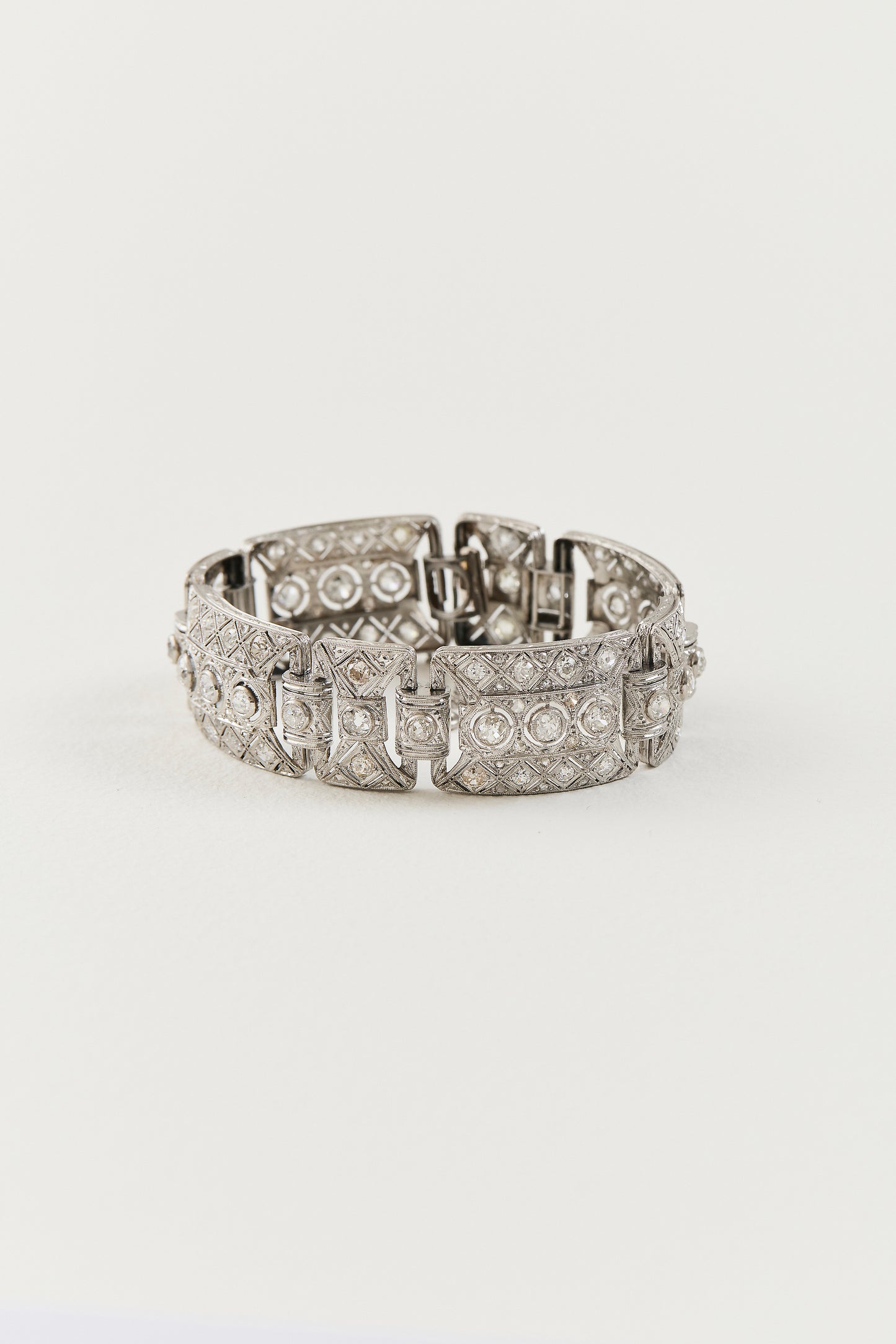 Art Deco Panel Bracelet