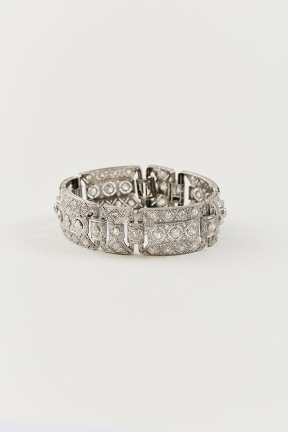 Art Deco Panel Bracelet
