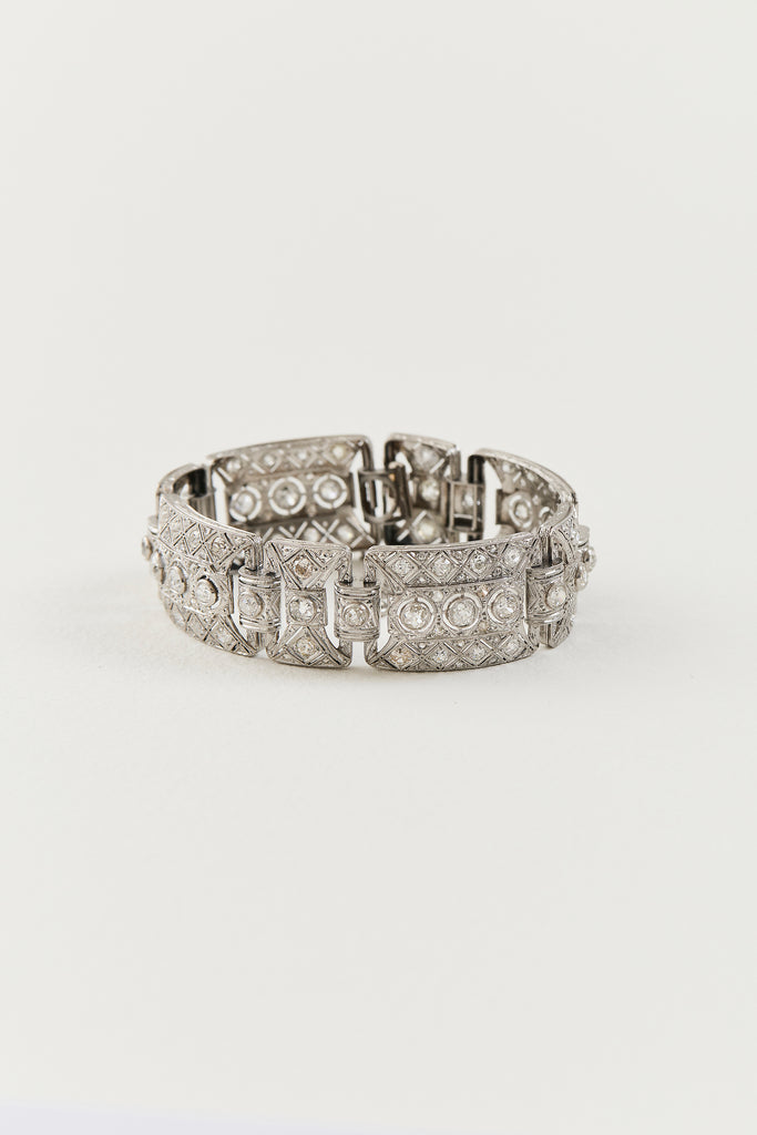 Art Deco Panel Bracelet