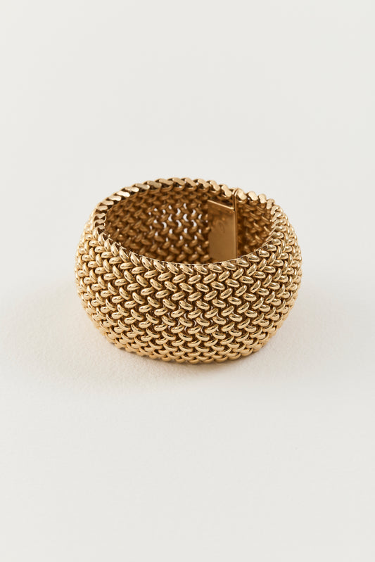 Mid-Century Weave Bracelet