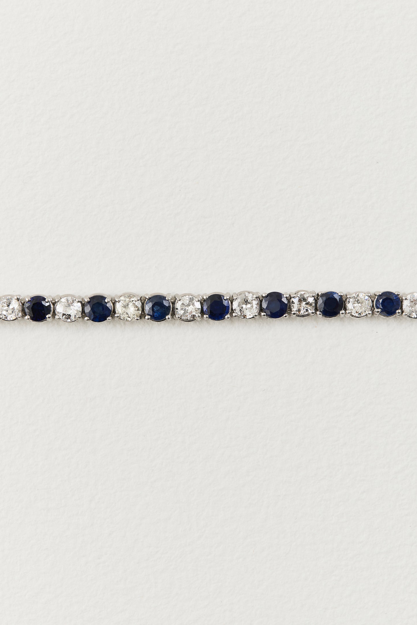 Vintage Sapphire Tennis Bracelet