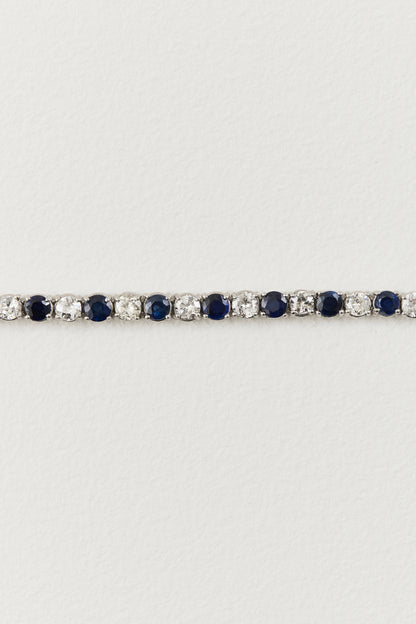 Vintage Sapphire Tennis Bracelet