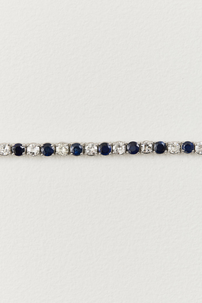 Vintage Sapphire Tennis Bracelet