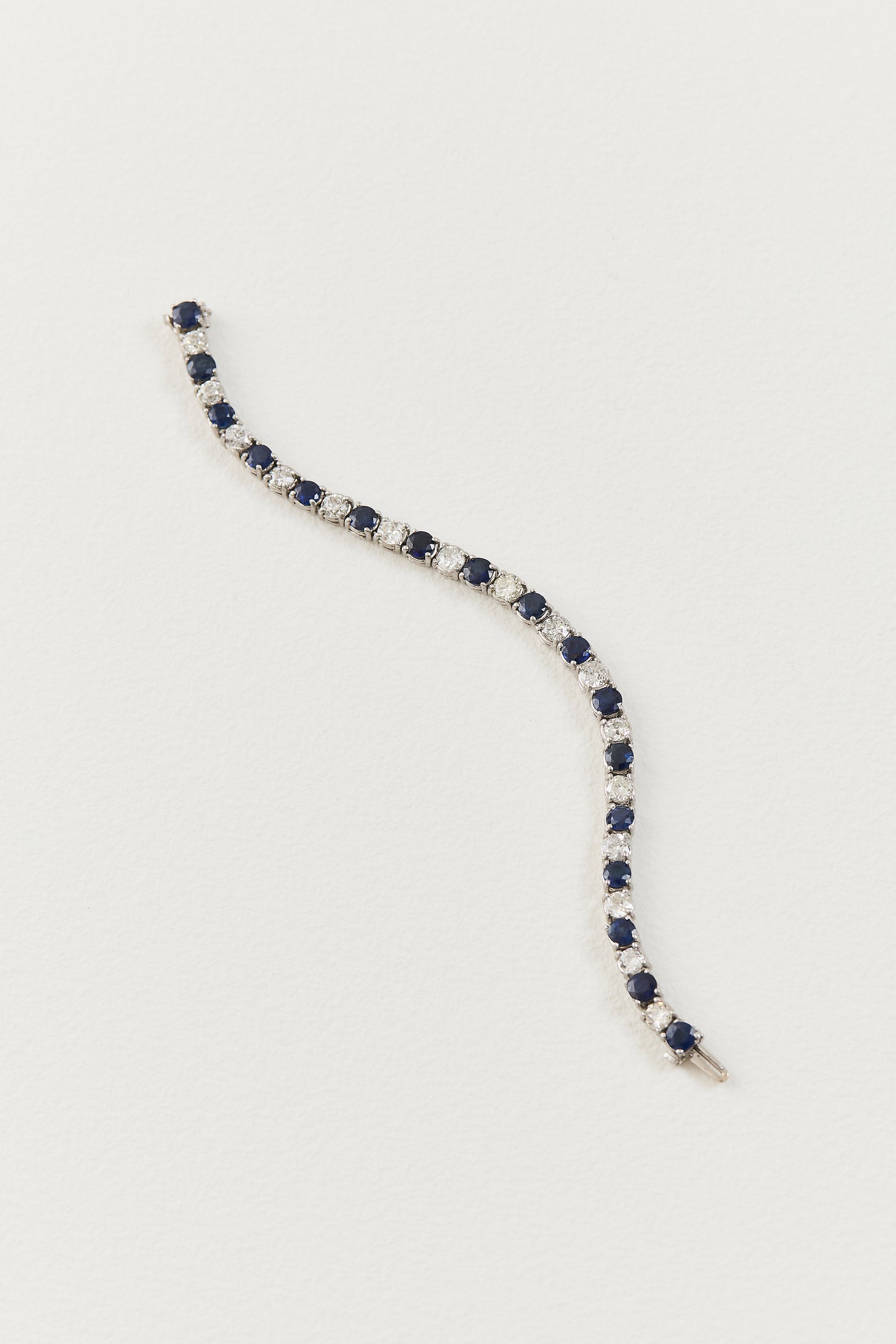 Vintage Sapphire Tennis Bracelet