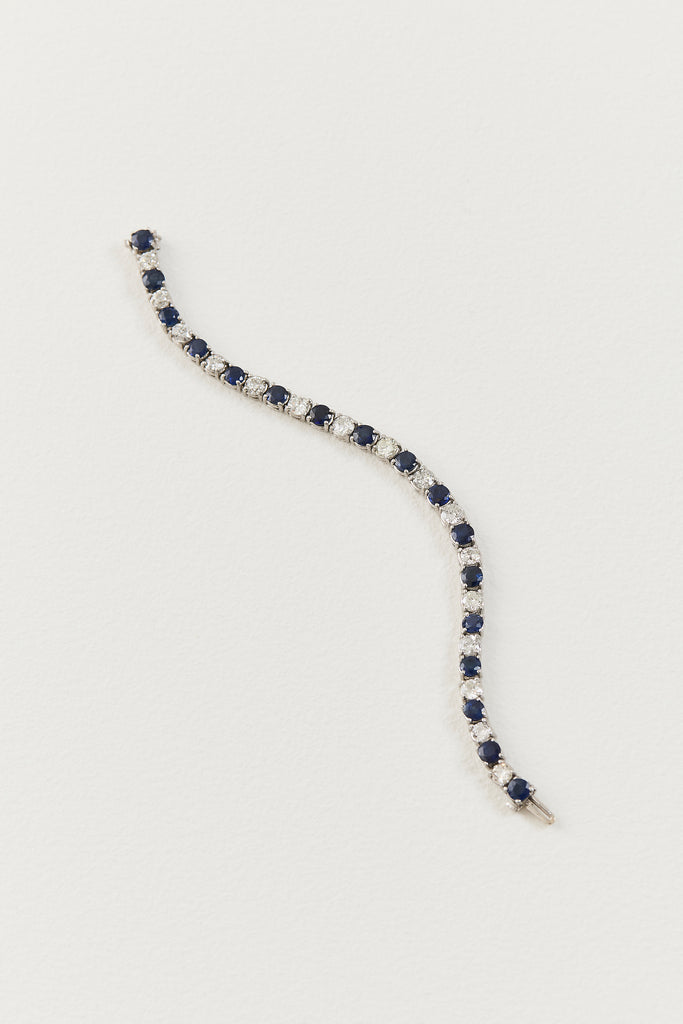 Vintage Sapphire Tennis Bracelet