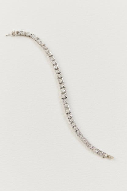 Art Deco Diamond Tennis Bracelet