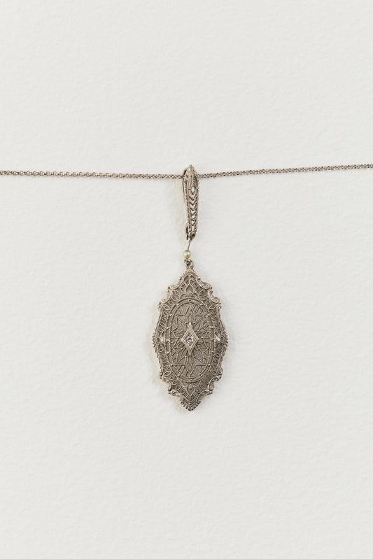 Art Deco Diamond Pendant