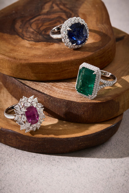 Sapphire Ethereal Ring
