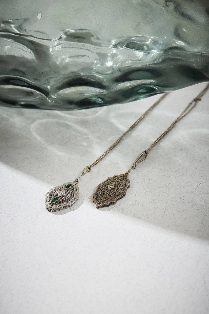 Art Deco Diamond Pendant