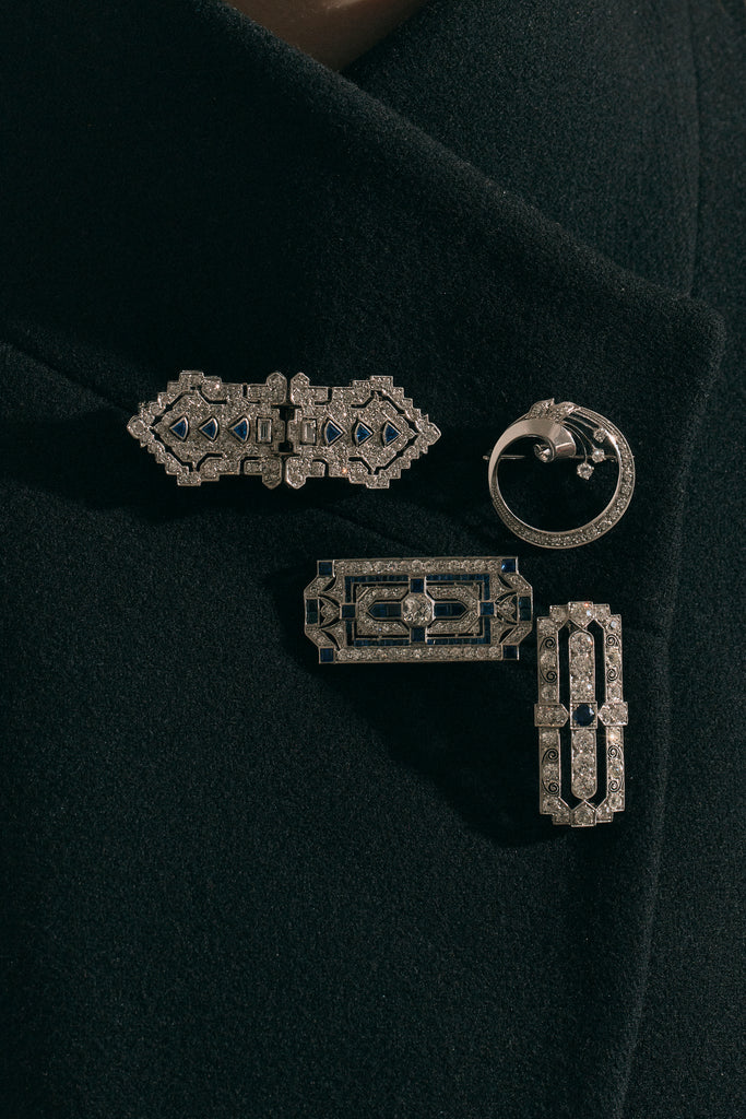 Art Deco Pendant Brooch