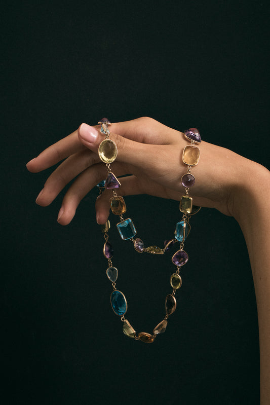 Artisanal Gemstone Necklace