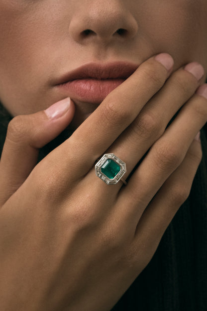 Vintage Emerald Ring