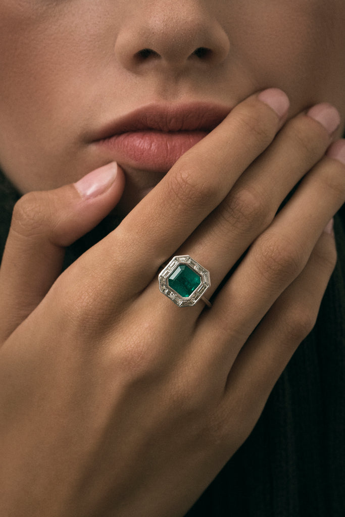 Vintage Emerald Ring