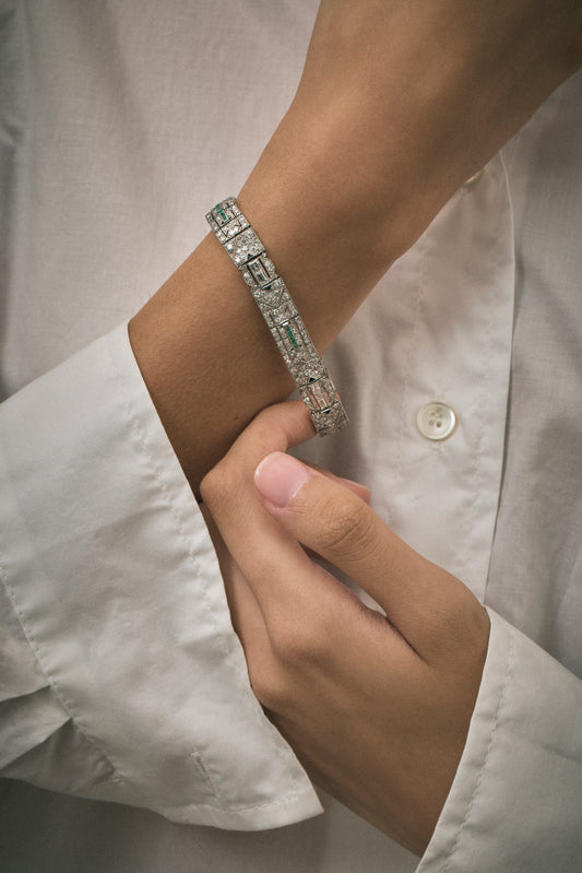 Art Deco Diamond Bracelet