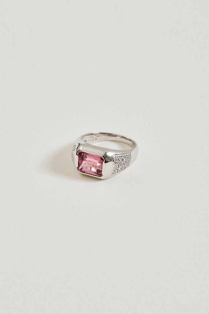 East-West Tourmaline Ring