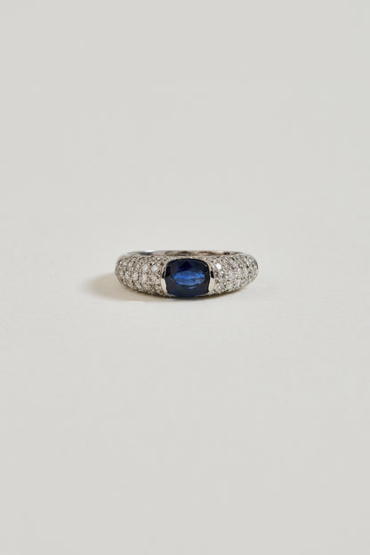 East-West Sapphire Ring