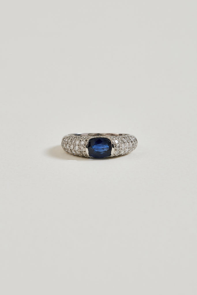 East-West Sapphire Ring