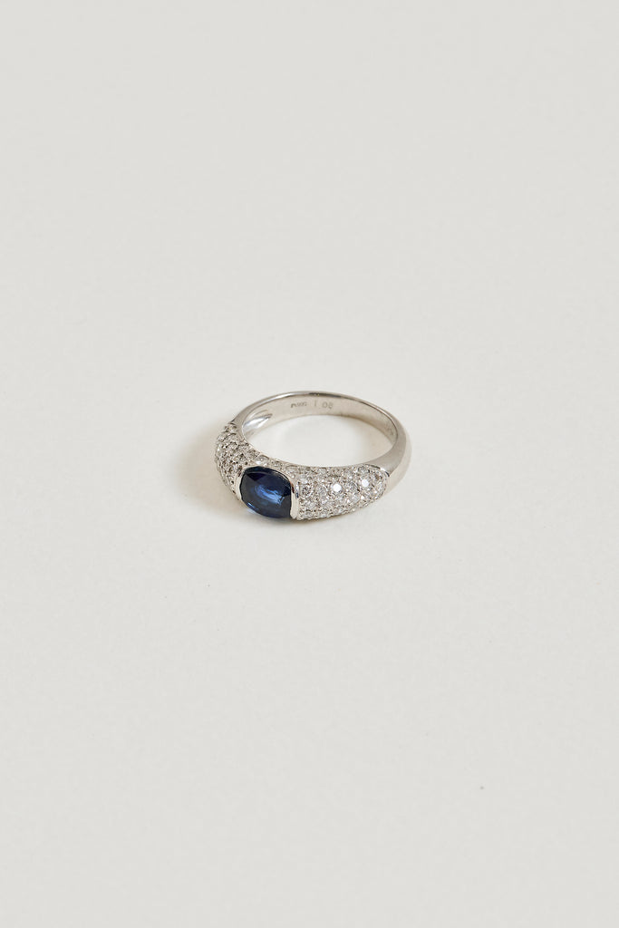 East-West Sapphire Ring