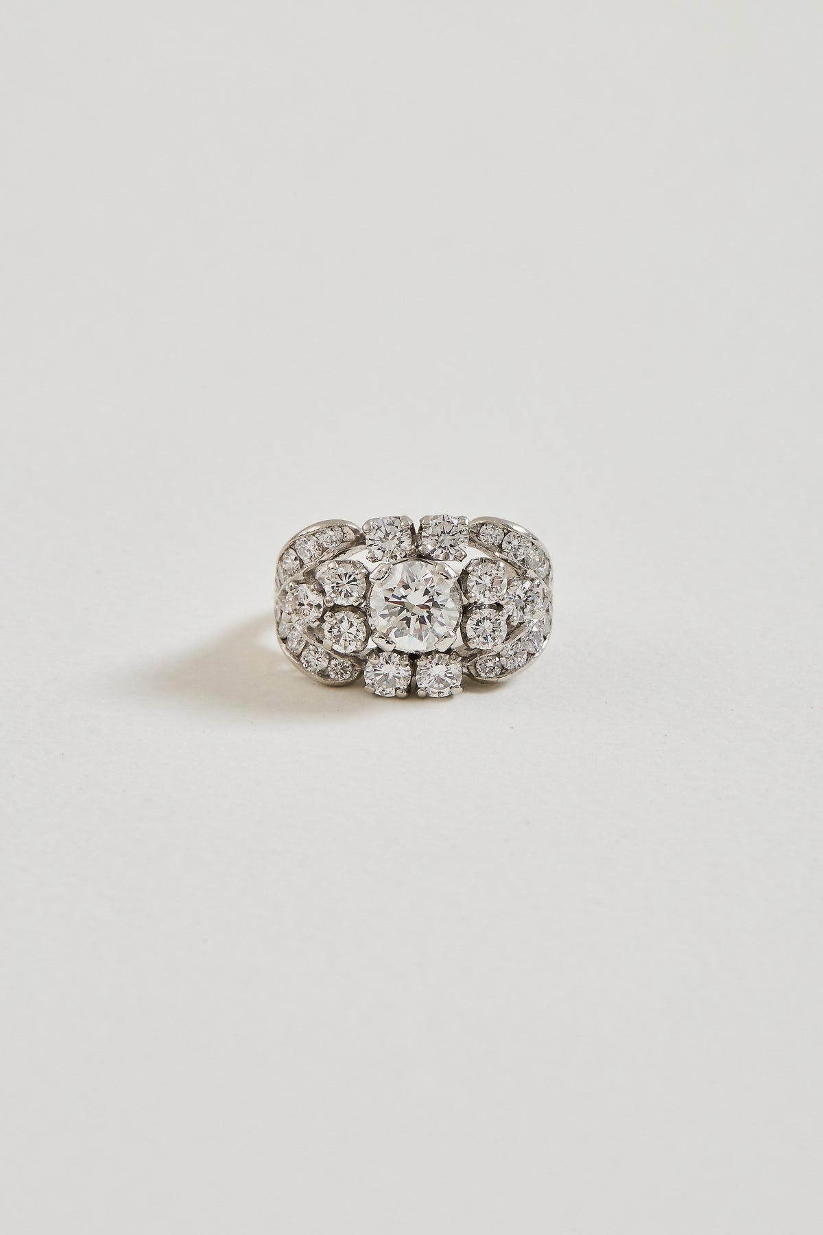 Vintage Celestial Diamond Ring