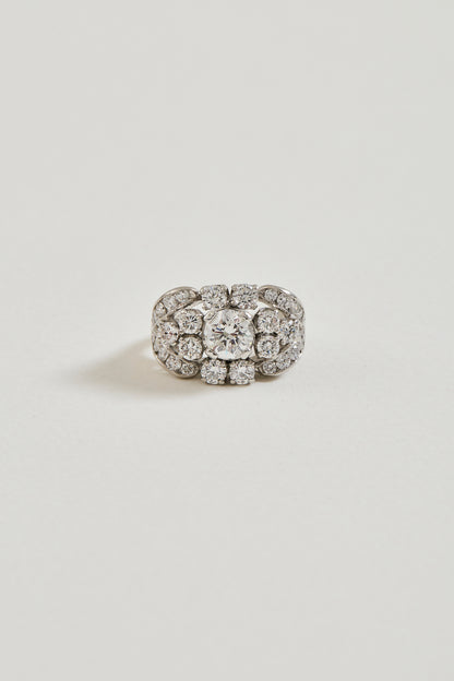 Vintage Celestial Diamond Ring