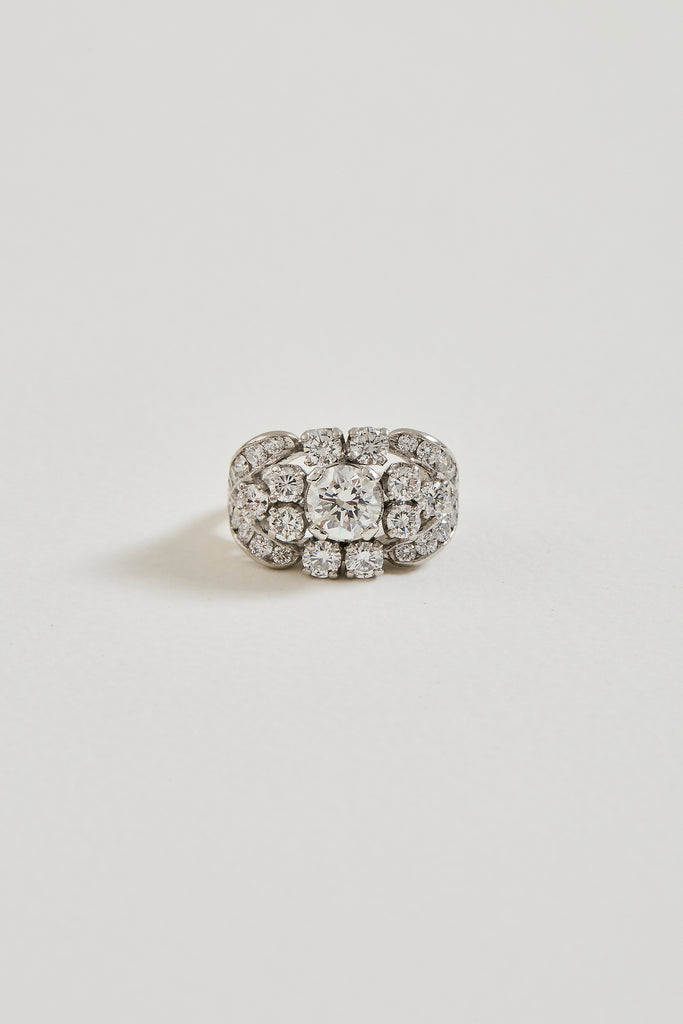 Vintage Celestial Diamond Ring