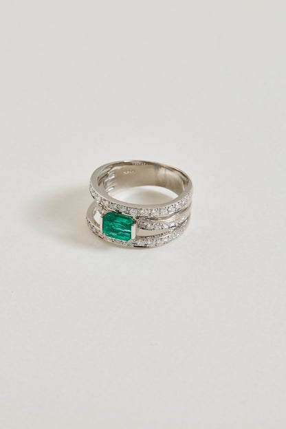 Emerald Citadel Ring