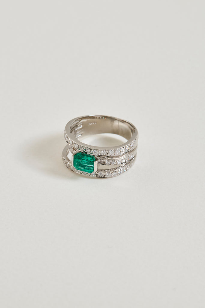 Emerald Citadel Ring