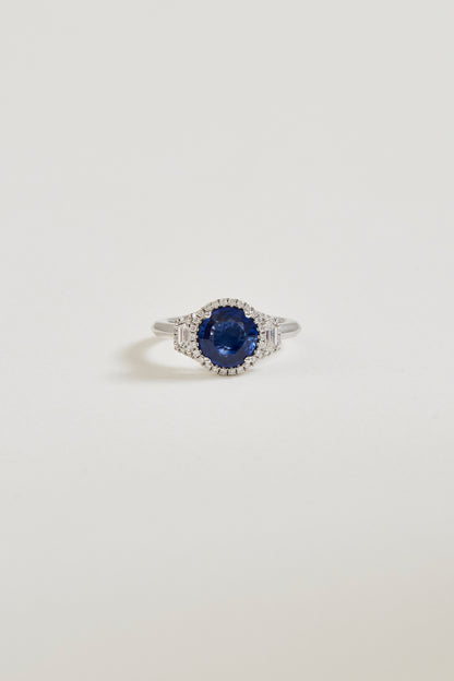Sapphire Trilogy Ring