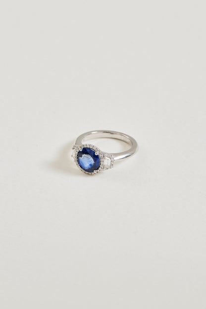 Sapphire Trilogy Ring