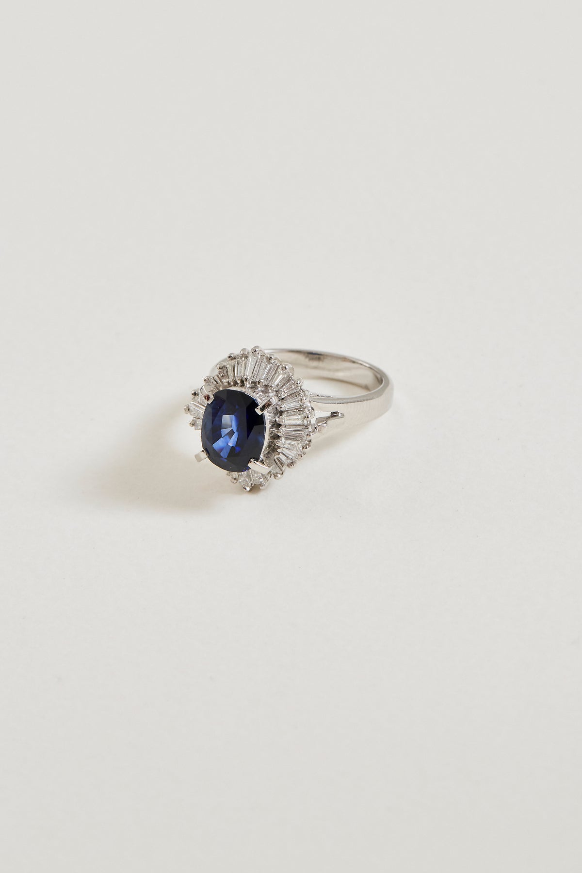 Sapphire Ethereal Cluster Ring
