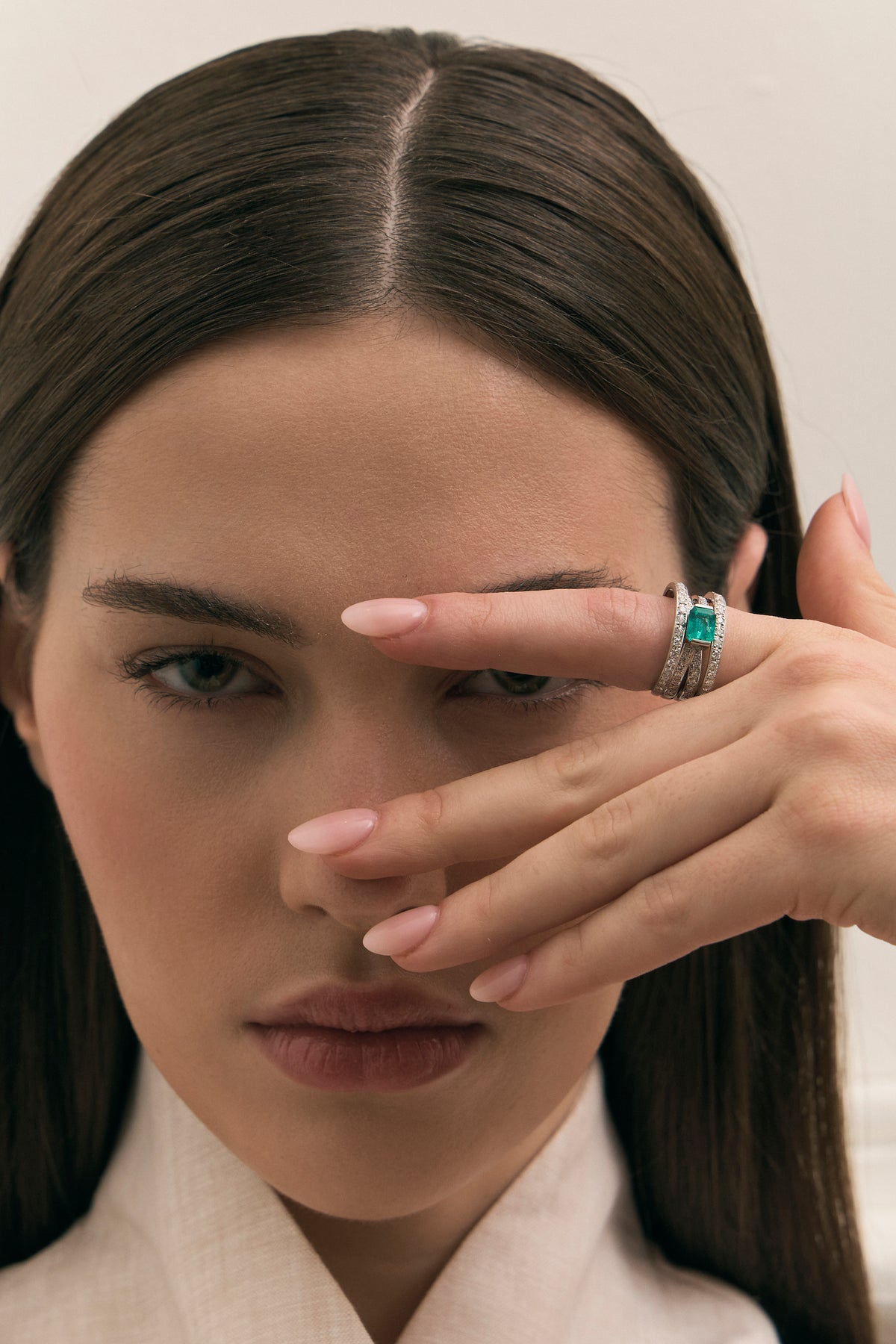 Emerald Citadel Ring