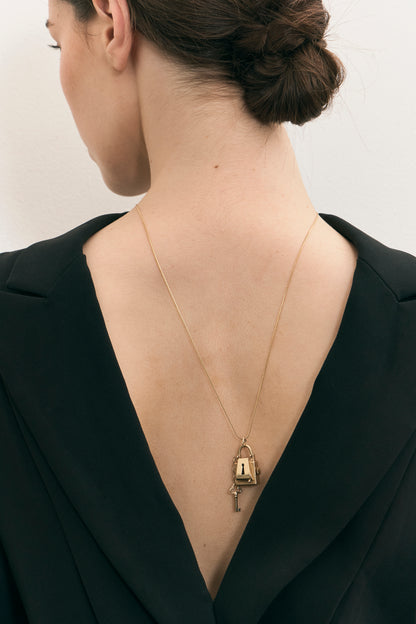 Watch Lock Necklace